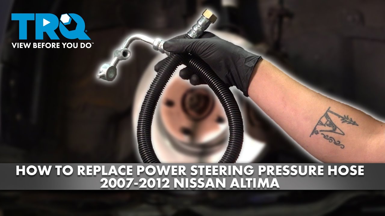 How To Replace Nissan Altima Pressure Line