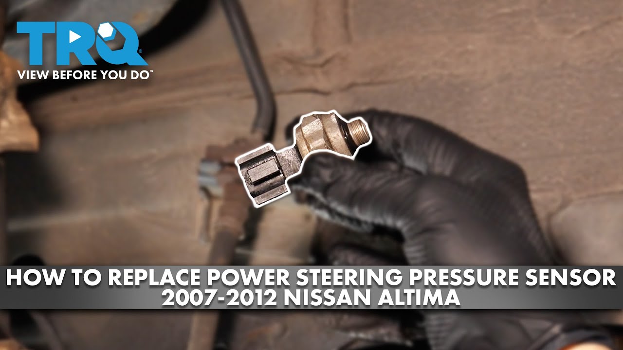 Nissan Altima How To Properly Pressurize Steering System