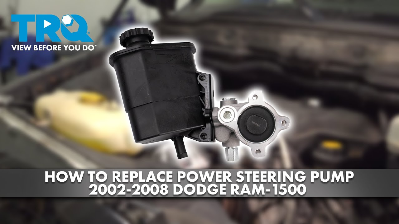Repllace Steering Pump In 2008 Sierra 1500