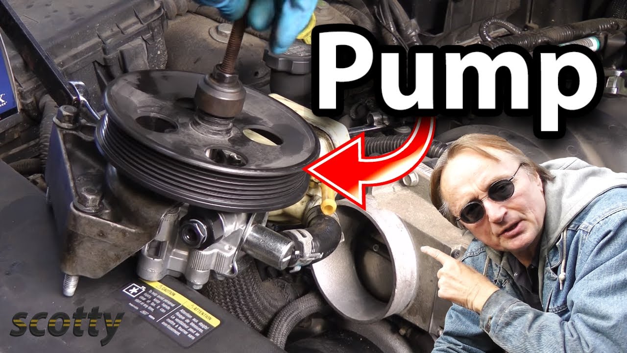 How To Remove The Power Steering Pump How to Replace Power Steering Pump in Your Car - YouTube