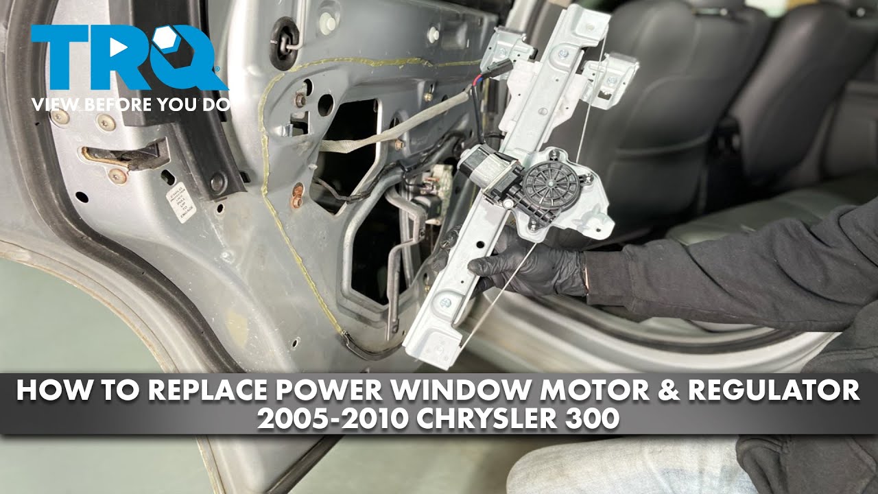 How To Replace Power Window Regulator How to Replace Power Window Motor & Regulator Assembly 2005-2010