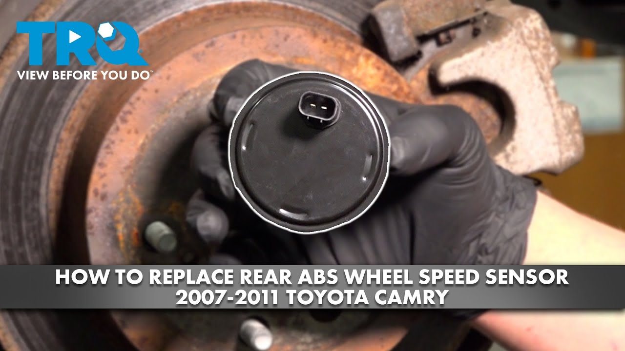 How To Replace A Wheel Sensor