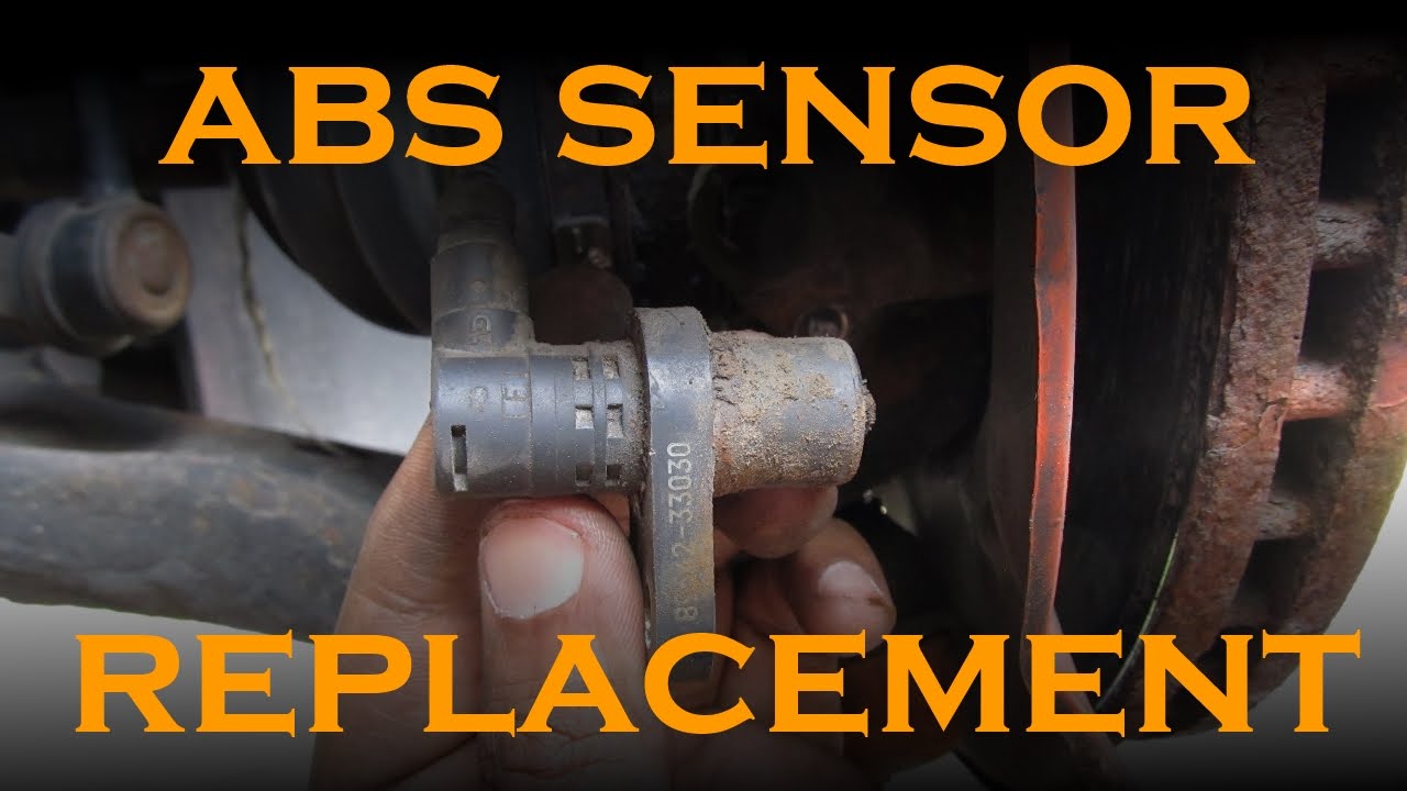 How To Change The Abs Sensor How To Replace Rear Abs Wheel Speed Sensor