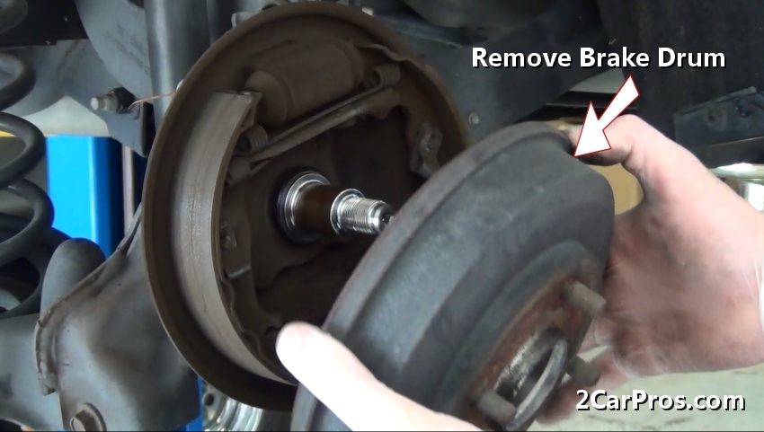 How To Remove Rear Brake Drum