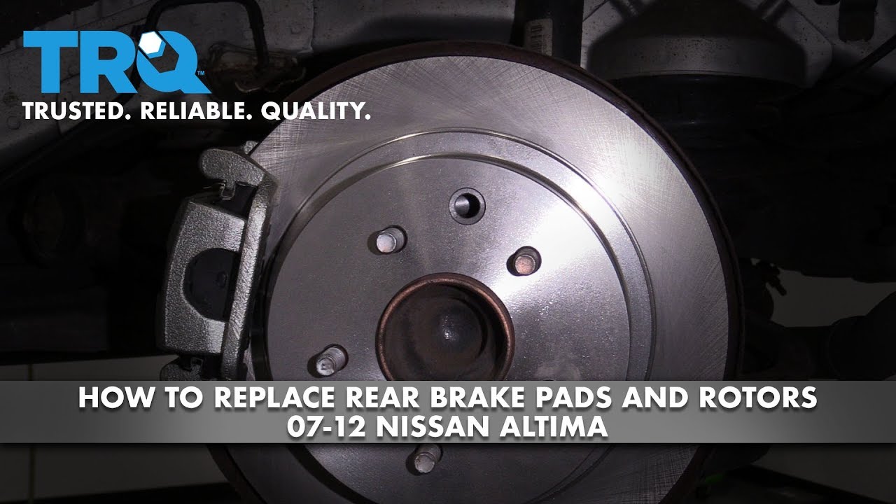 How To Change The Brakes On A Nissan Altima
