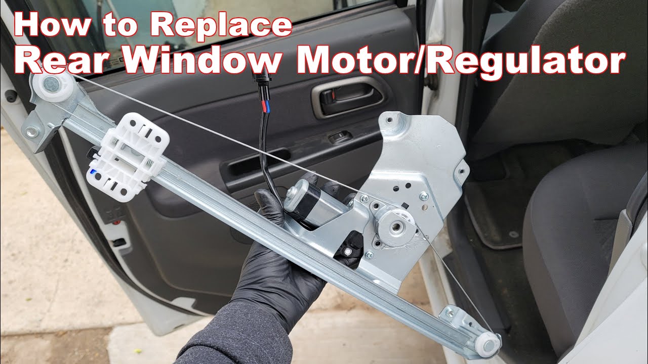 How To Replace A Window Regulator How to Replace Rear Window Regulator Chevy & GMC Trucks - YouTube
