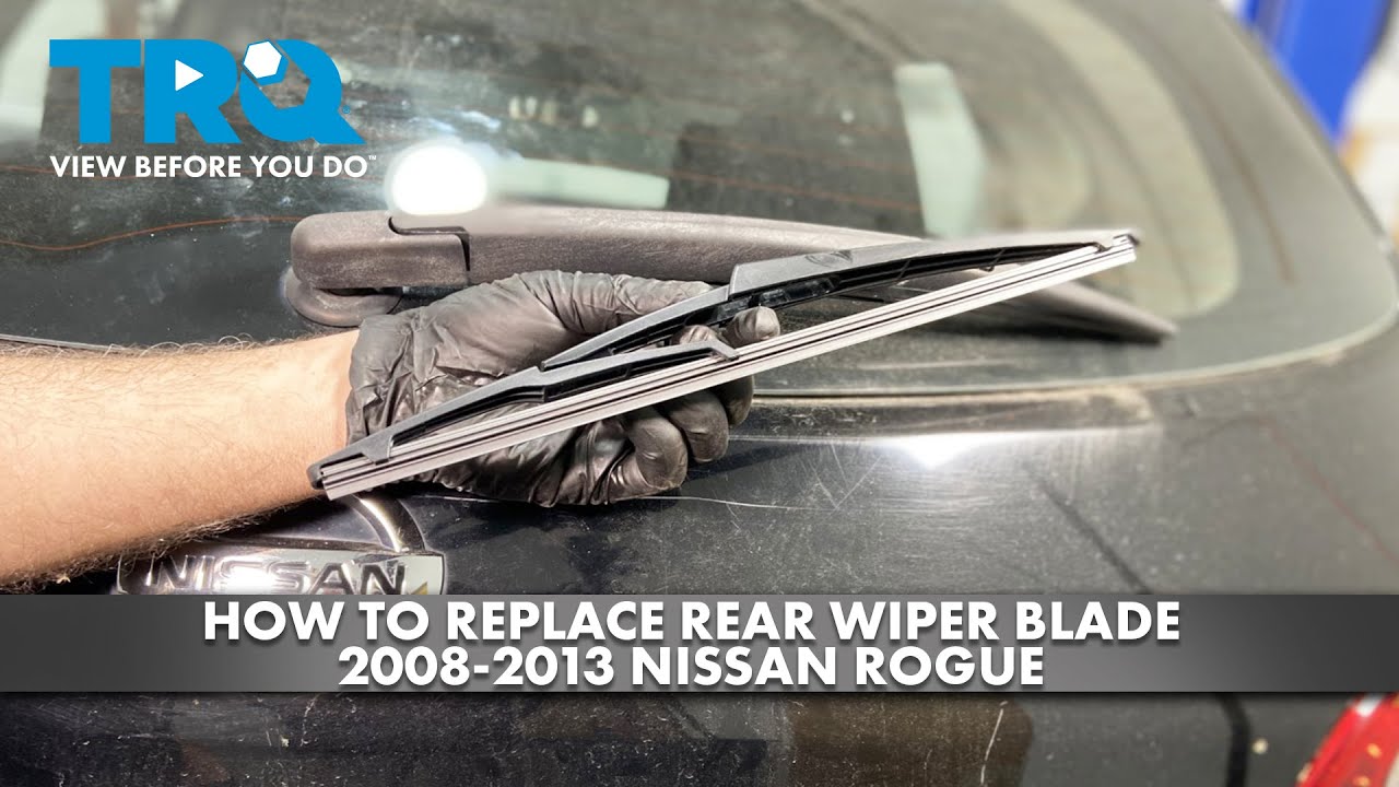 2009 Nissan Rogue Wiper Blade Size