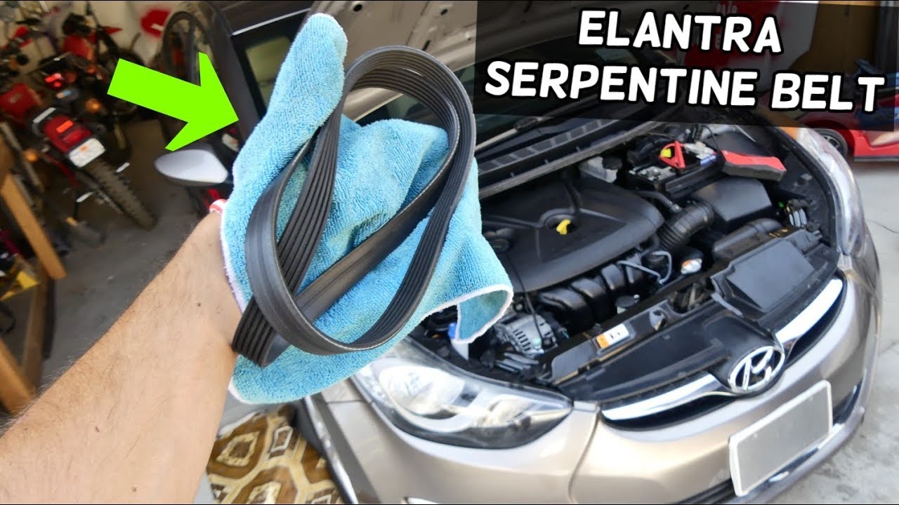 2010 Hyundai Elantra Serpentine Belt Diagram