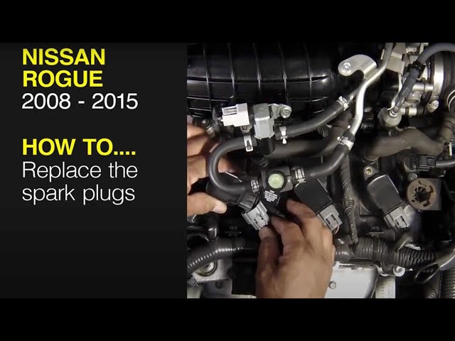 2018 Nissan Rogue Spark Plug Replacement