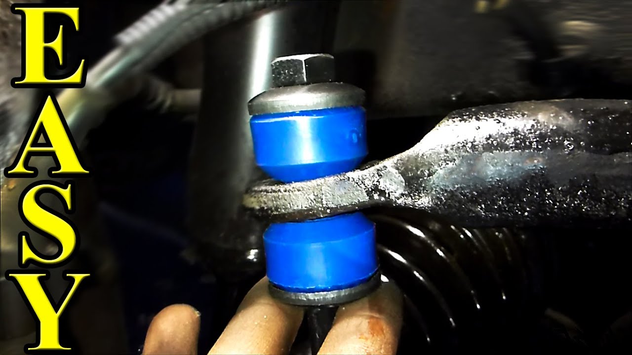 How To Replace Stabilizer Bar Bushings How To Replace Stabilizer Bushings