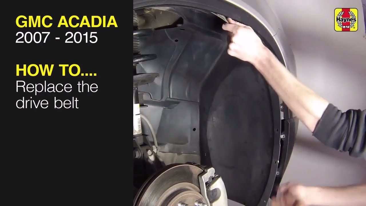 2015 Gmc Acadia Serpentine Belt Diagram