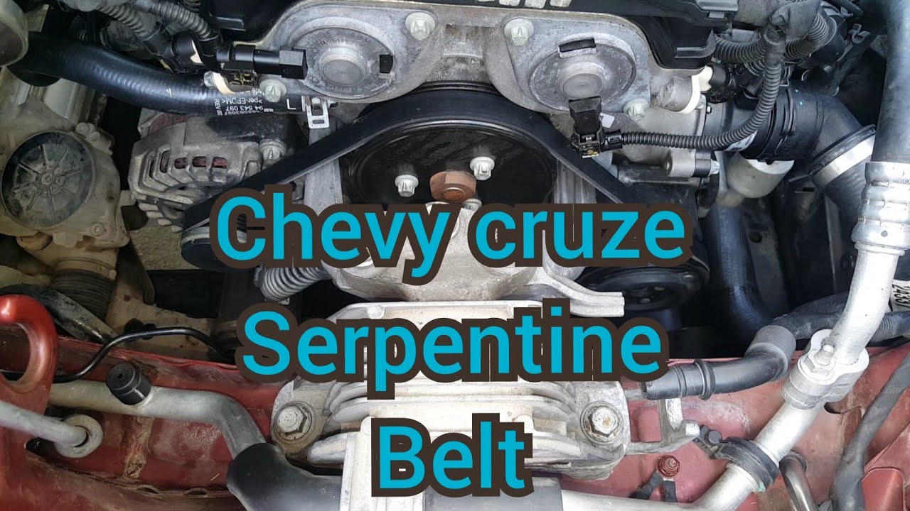 2016 Chevy Cruze Serpentine Belt Diagram