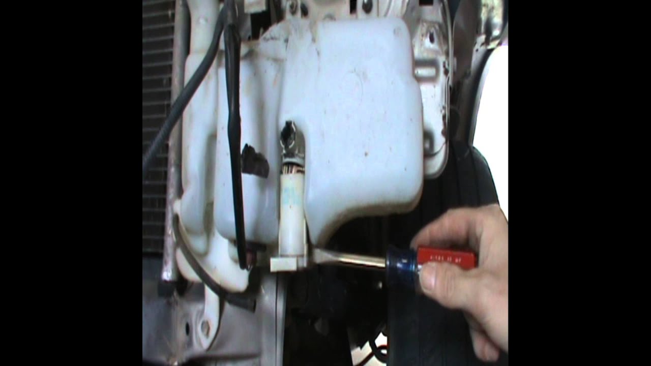 How To Replace A Windshield Washer Pump How To Replace The Windshield Washer Pump
