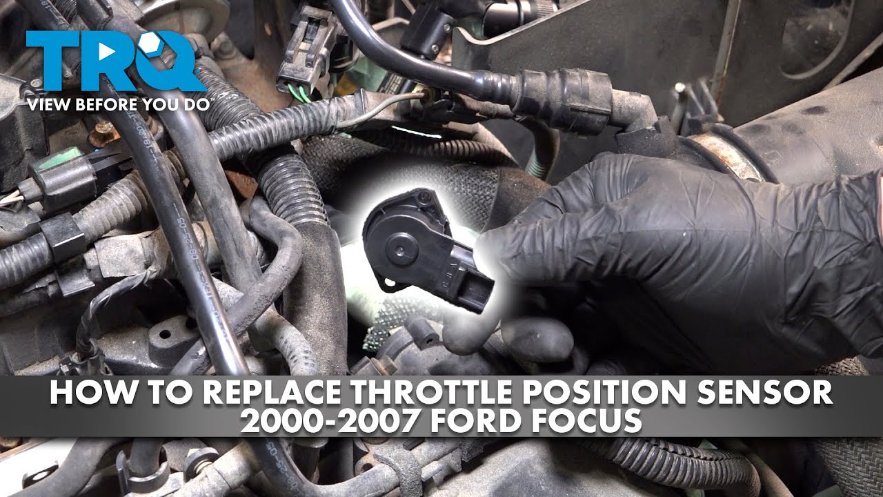 How To Replace The Throttle Position Sensor How to Replace Throttle Position Sensor 2000-2007 Ford Focus - YouTube
