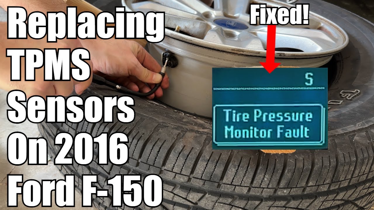 How To Replace Tpms Valve Stem How to Replace TPMS Sensors 2016 Ford F-150 - YouTube