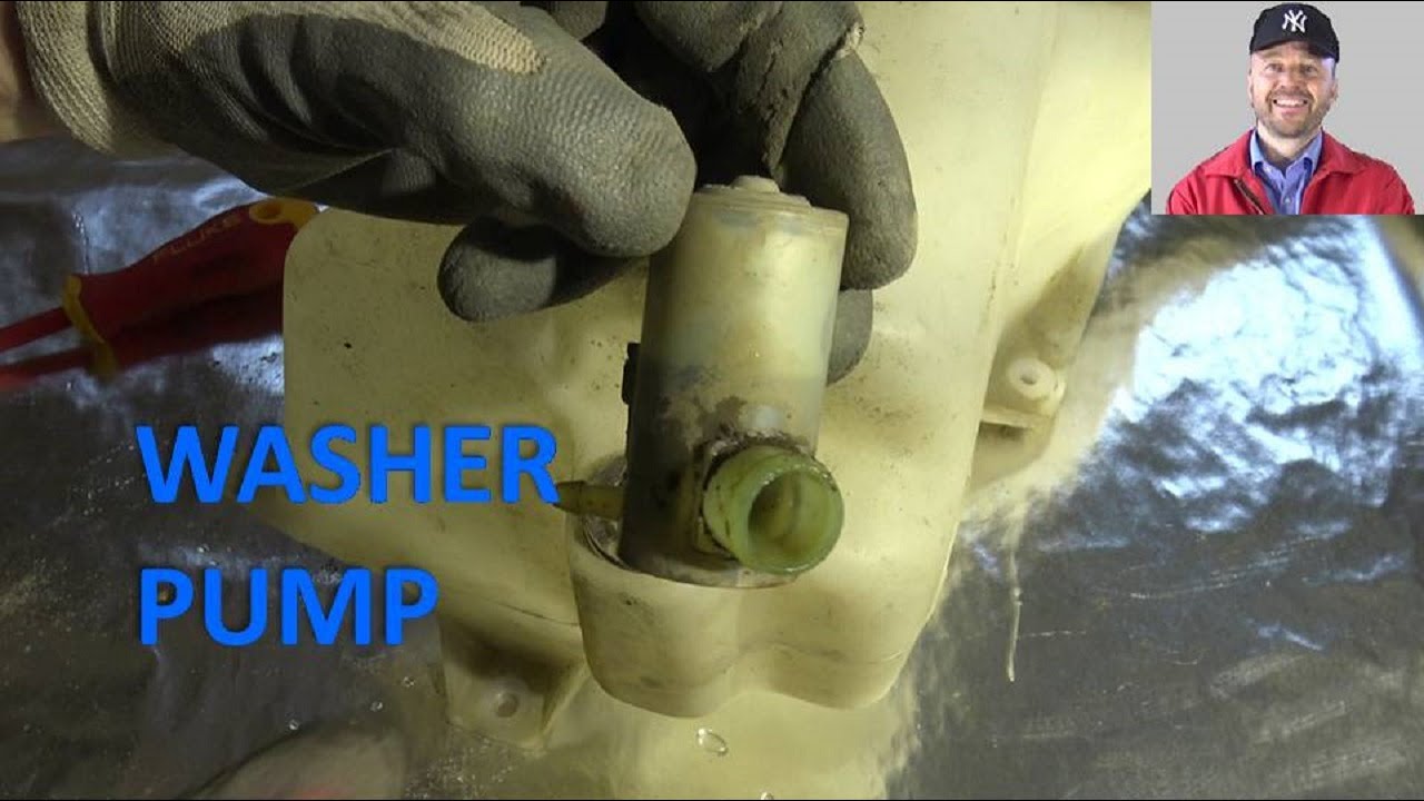 How To Replace Washer Fluid Pump