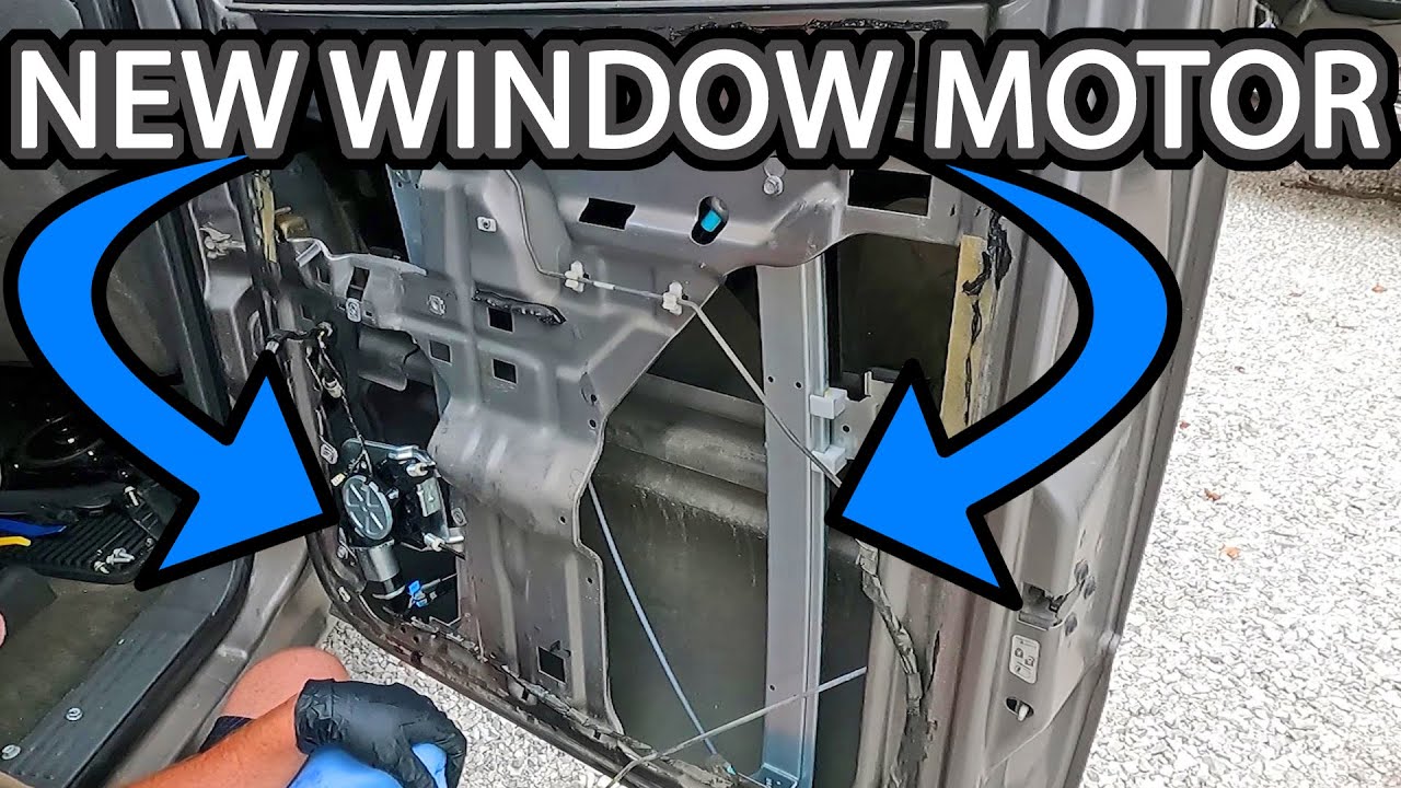 How To Replace A Window Regulator How to Replace Window Regulator and Motor in Silverado - YouTube
