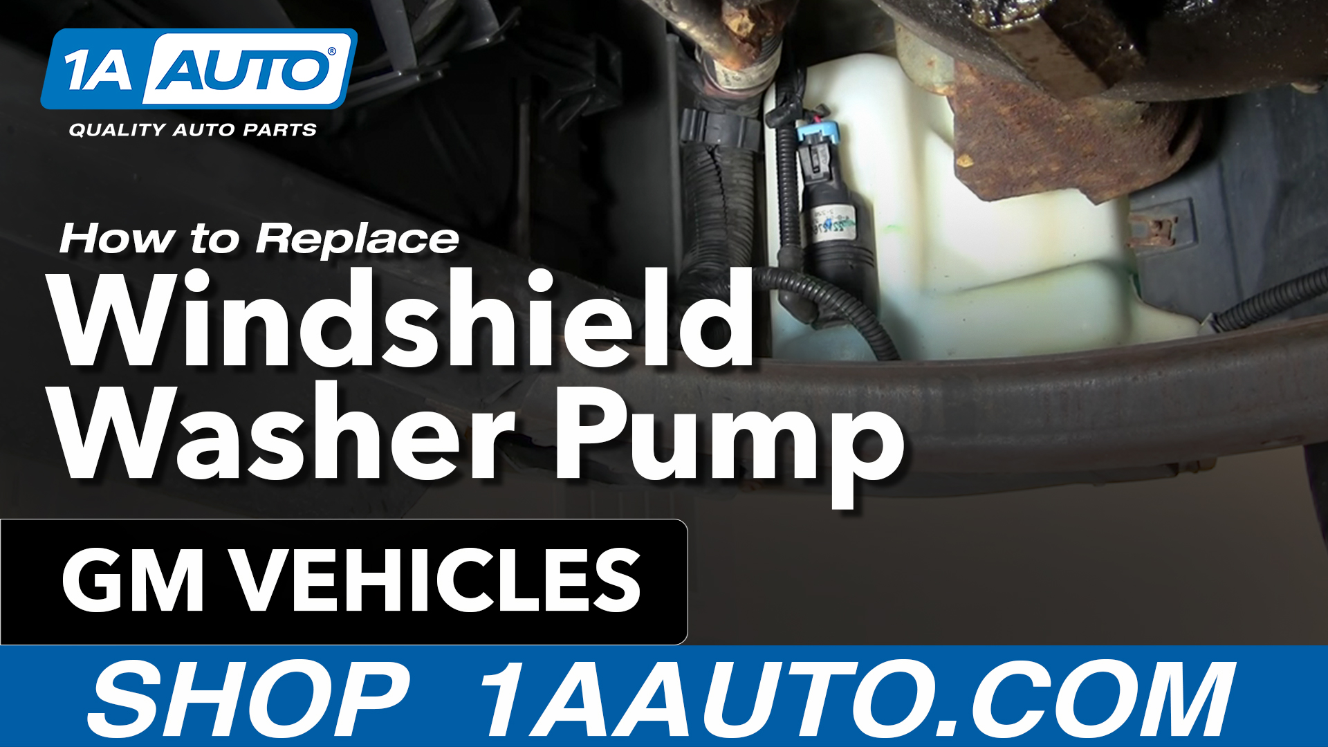 How To Replace A Windshield Washer Pump How to Replace Windshield Washer Pump 1995-2001 Pontiac Sunfire | 1A Auto
