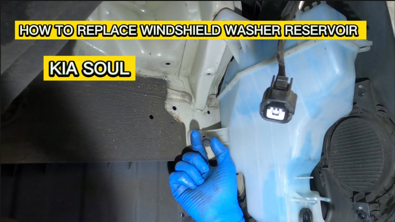 How To Replace Windshield Washer Reservoir