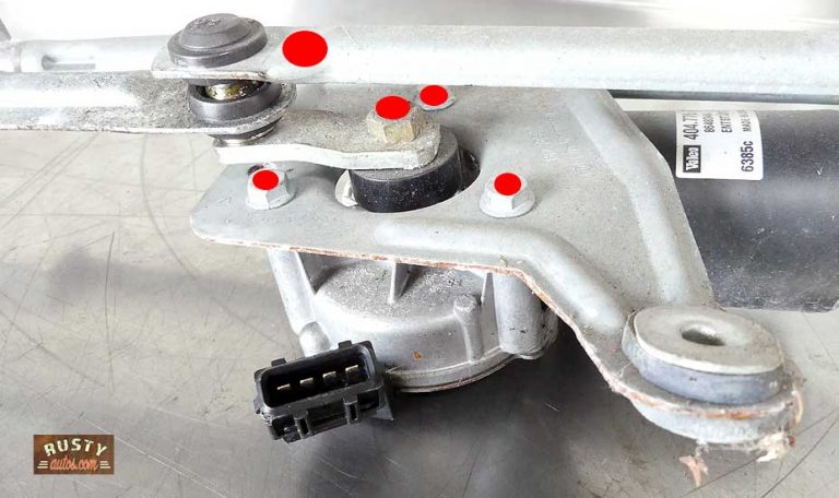 How To Remove A Wiper Motor