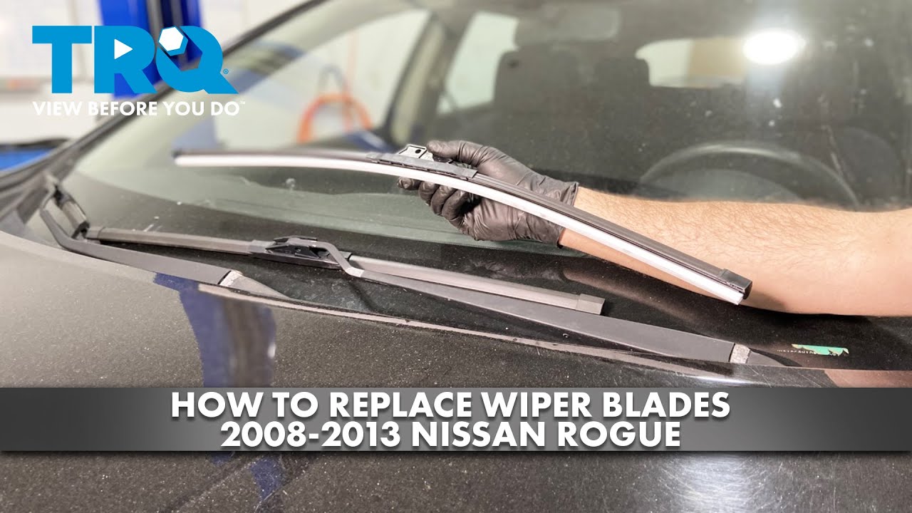 A Simple Guide To Replacing Wiper Blades On Your 2016 Nissan Rogue How to Replace Wiper Blades 2008-2013 Nissan Rogue - YouTube