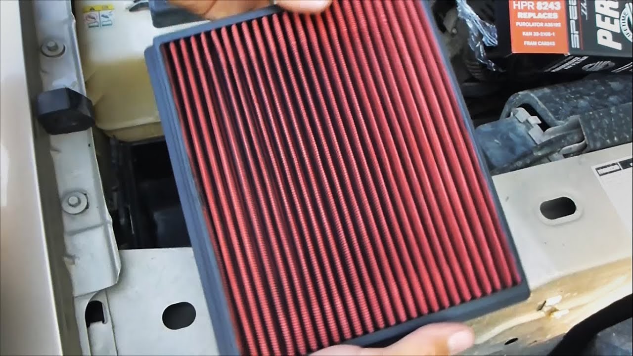 How To Replace The Air Filter