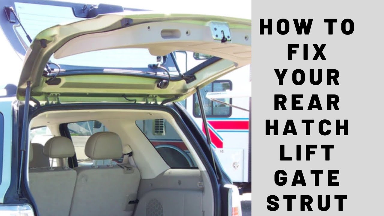 Replacing Rear Hatch Lift Struts