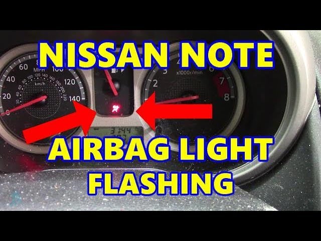 2012 Nissan Rogue Airbag Light Flashing
