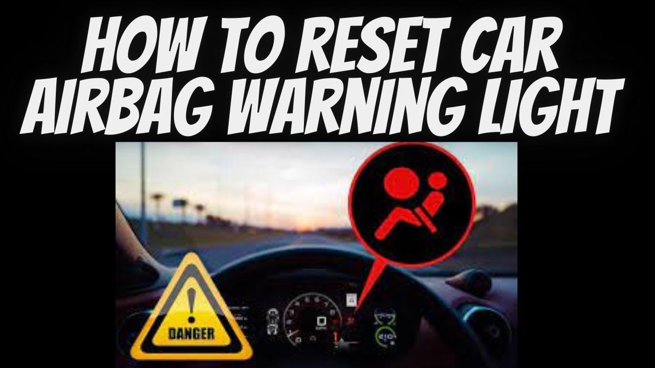 How To Fix Blinking Airbag Light