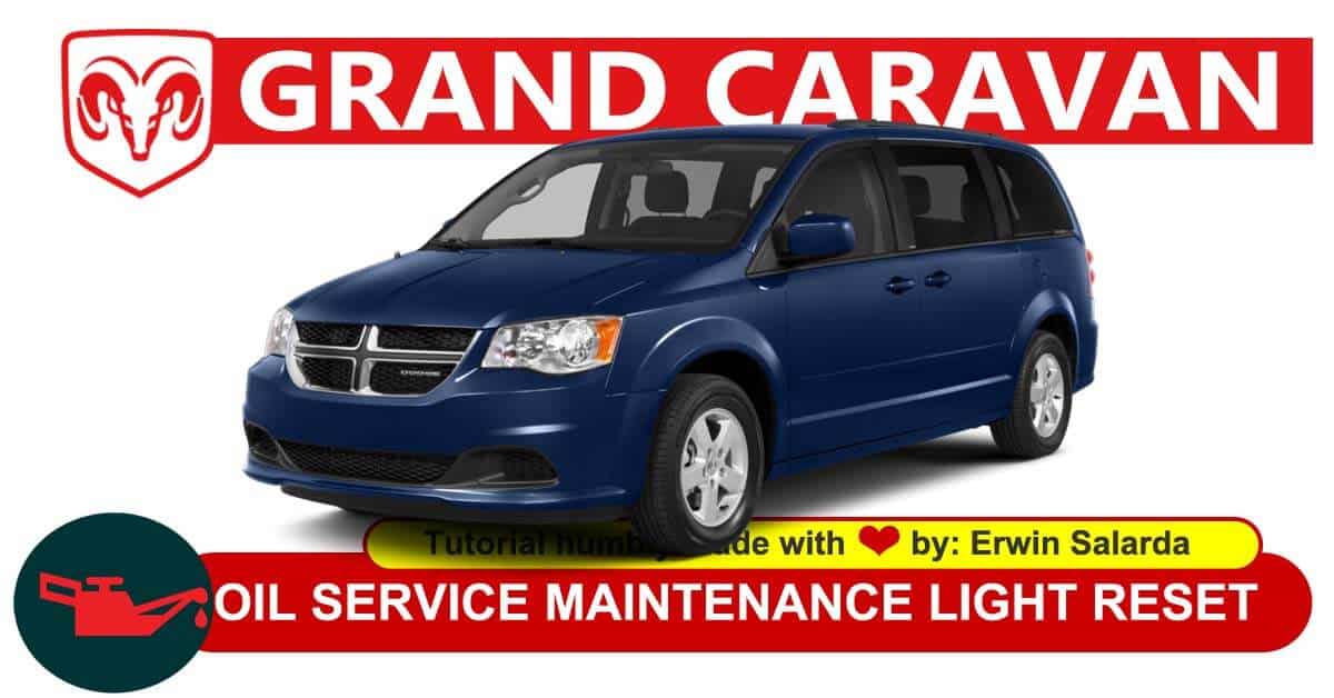 2012 Dodge Grand Caravan Oil Change Reset