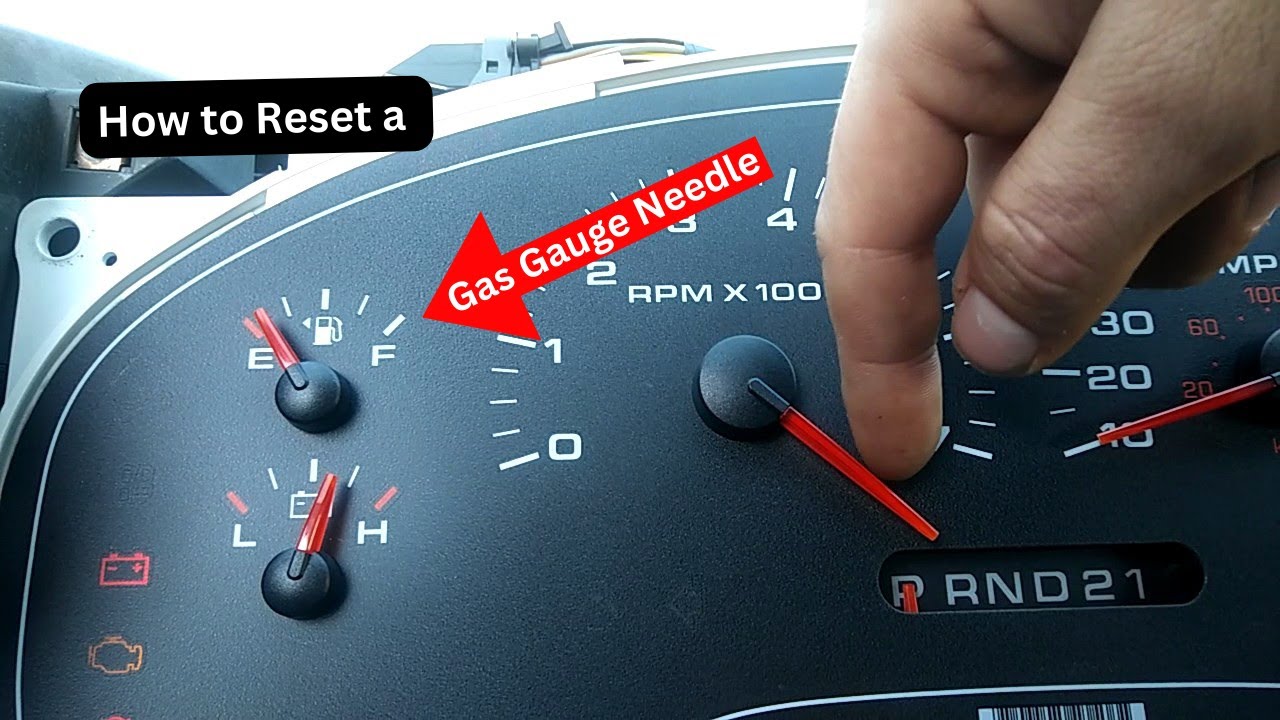 How To Fix A Fuel Gauge Needle