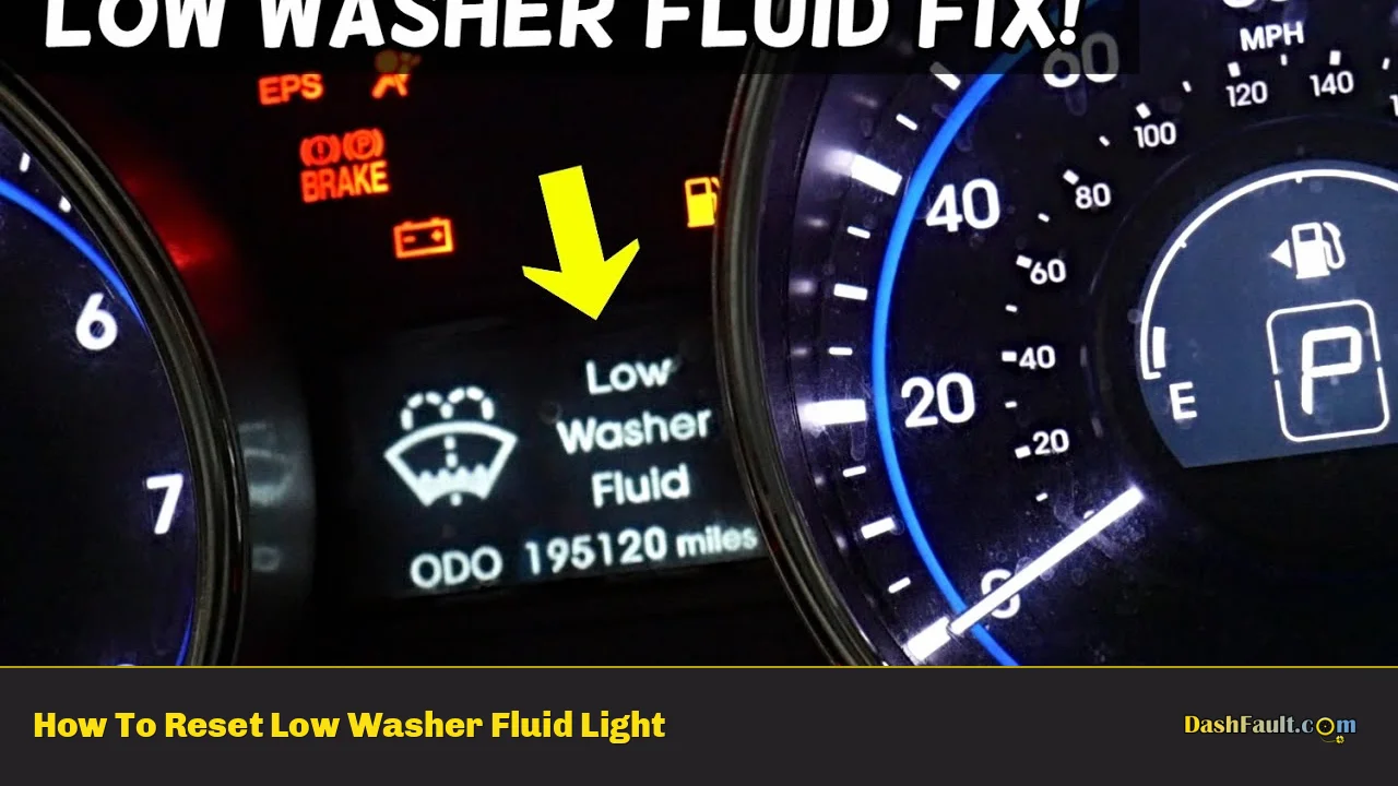 How To Reset Low Washer Fluid Light Infiniti Q50 How To Reset Low Washer Fluid Light