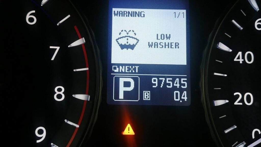 How To Reset Low Washer Fluid Light