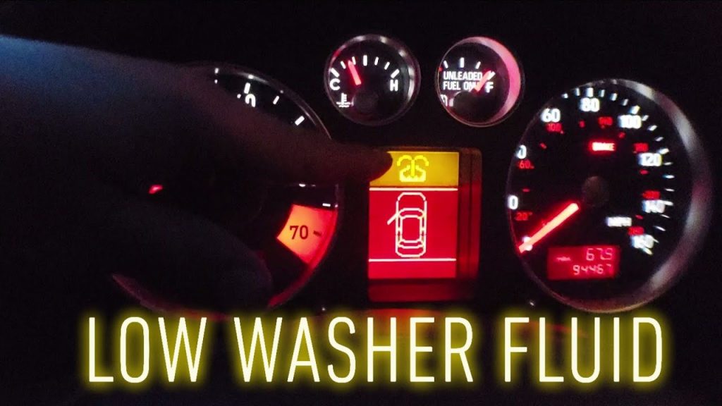 How To Reset Washer Fluid Light