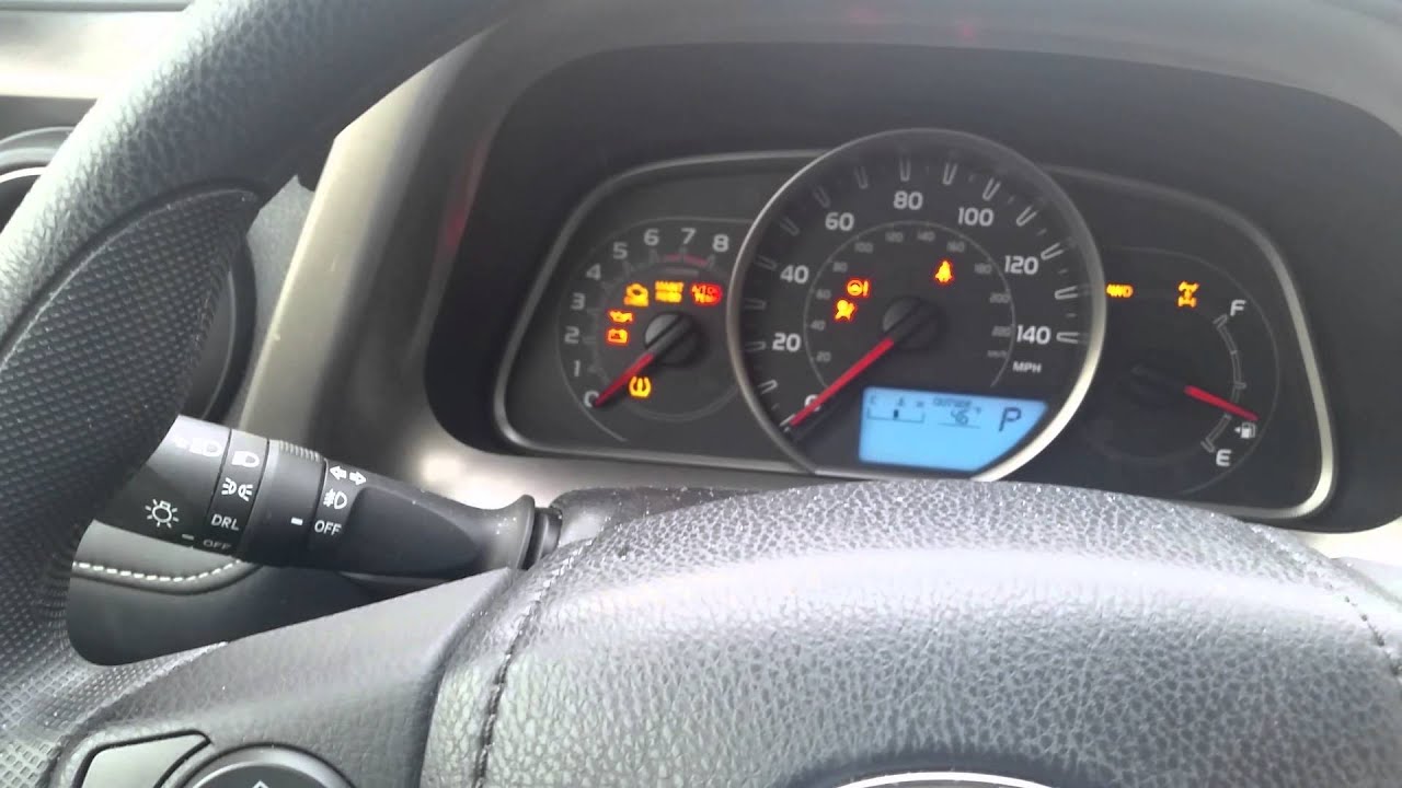 How To Reset Maint Reqd Light How to Reset Maint' Required light on Toyota Rav4 - 2015 - YouTube