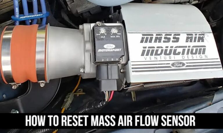 How To Reset A Mass Air Flow Sensor How To Reset Mass Air Flow Sensor? | Auto News Portal