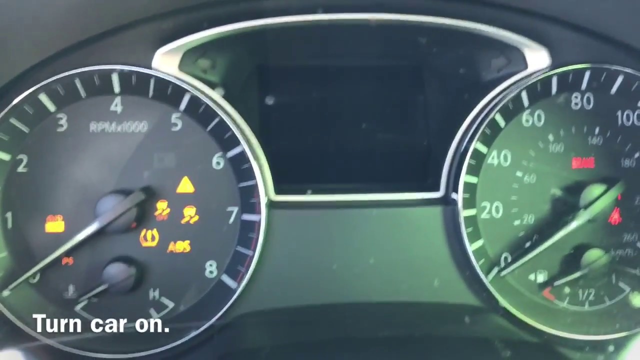 How To Reset Nissan Altima Oil Change Light How To Reset Service Engine Light On 2005 Nissan Altima | Shelly Lighting