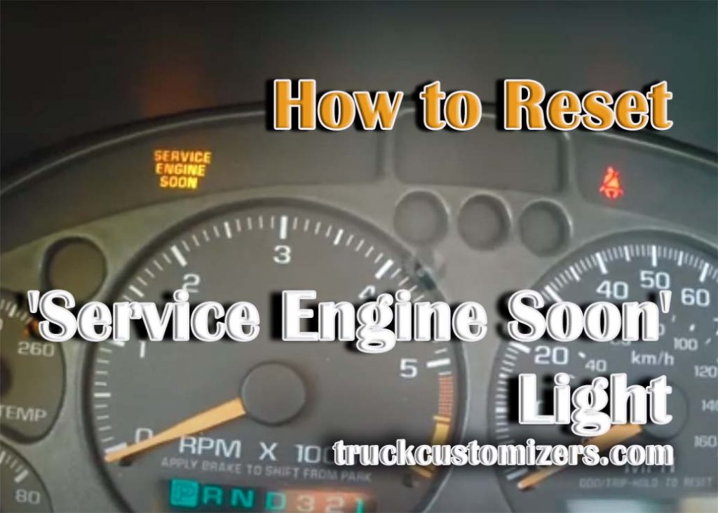How To Reset The Service Engine Soon Light How to Reset 'Service Engine Soon' Light