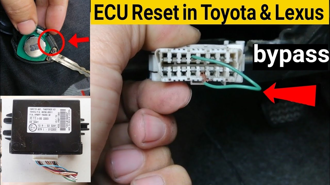 How To Program Toyota Ecu Manually How To Reset The Ecu On Toyota