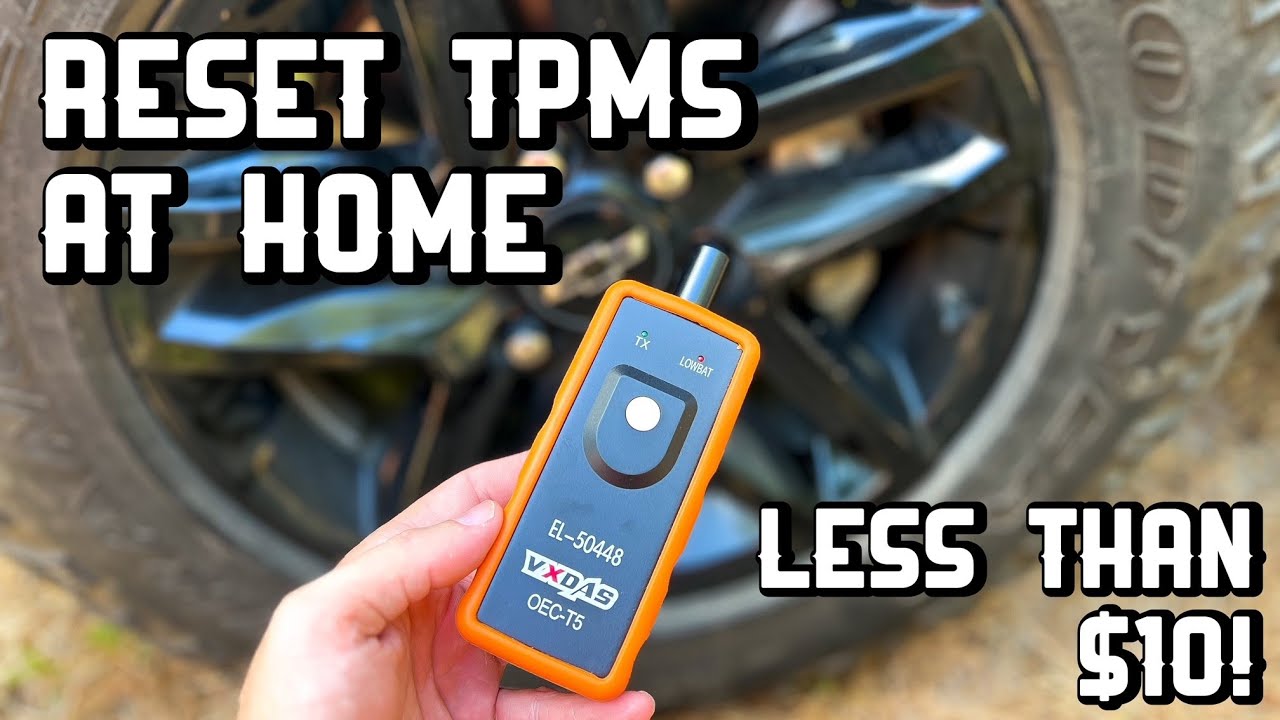 How To Reset Tpms After Tire Rotation How To Reset Tire Pressure Monitoring Sensors (TPMS) After Tire