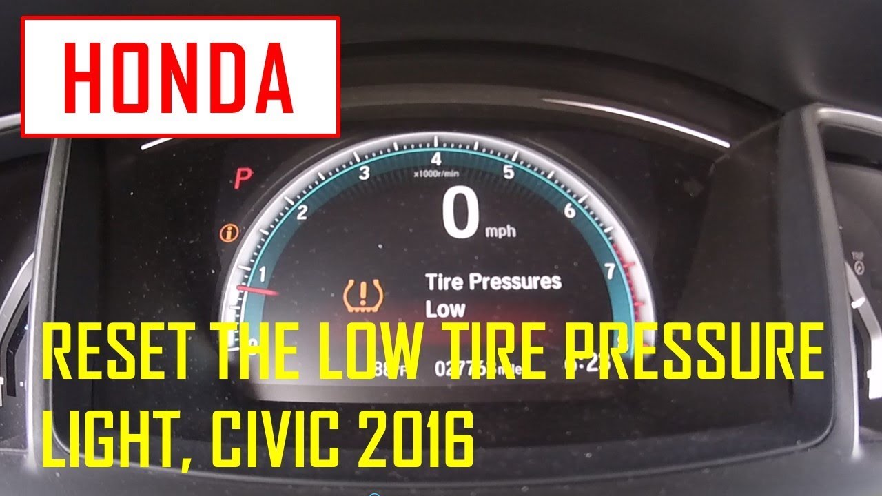 How To Reset Service Light On Honda Civic