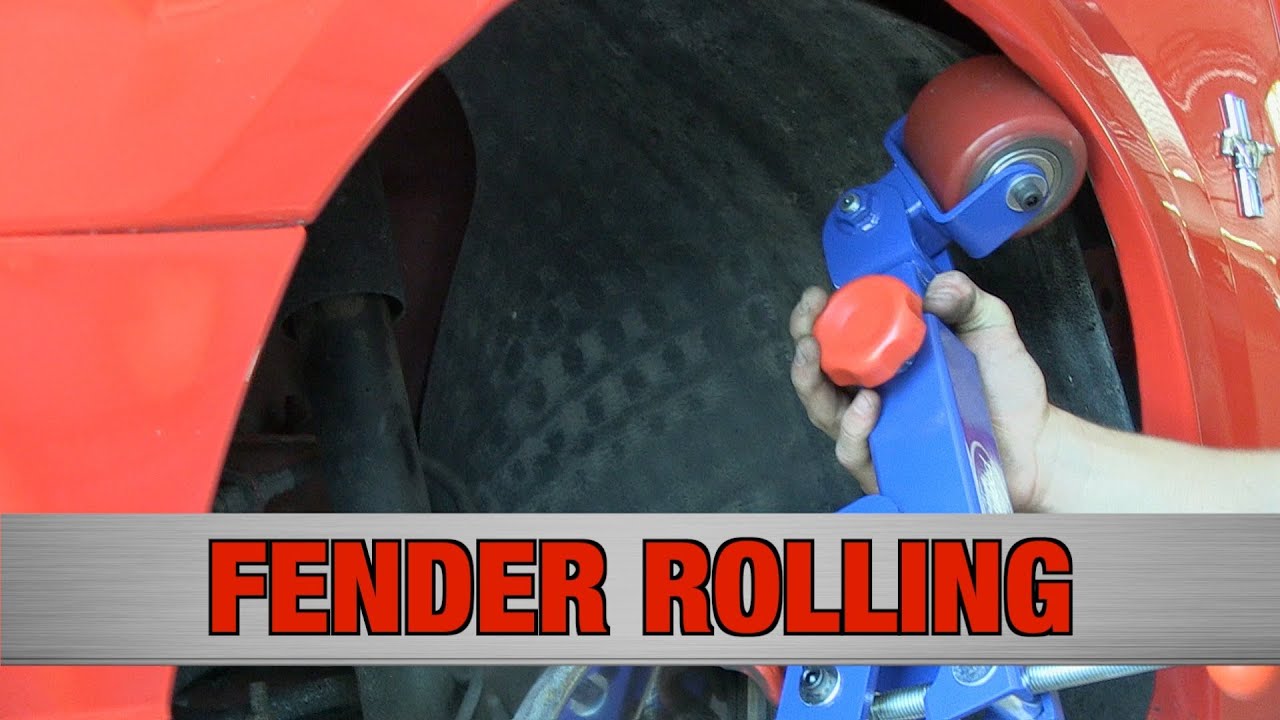 How To Use A Fender Roller How To Roll Fenders - Ford Mustang - Eastwood - YouTube