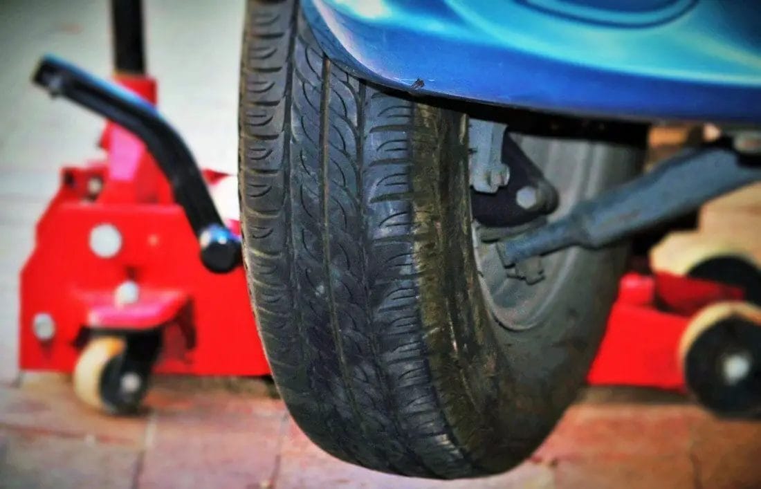 How To Rotate Tires At Home With One Jack