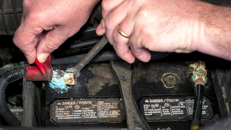 What Does Corrosion On A Car Battery Mean