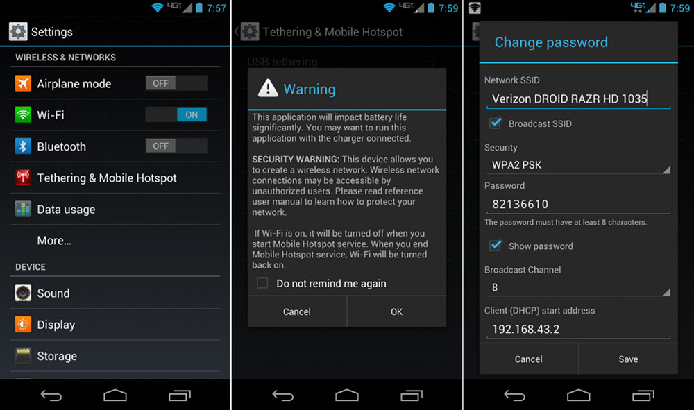 How To Set Up Hotspot At&t