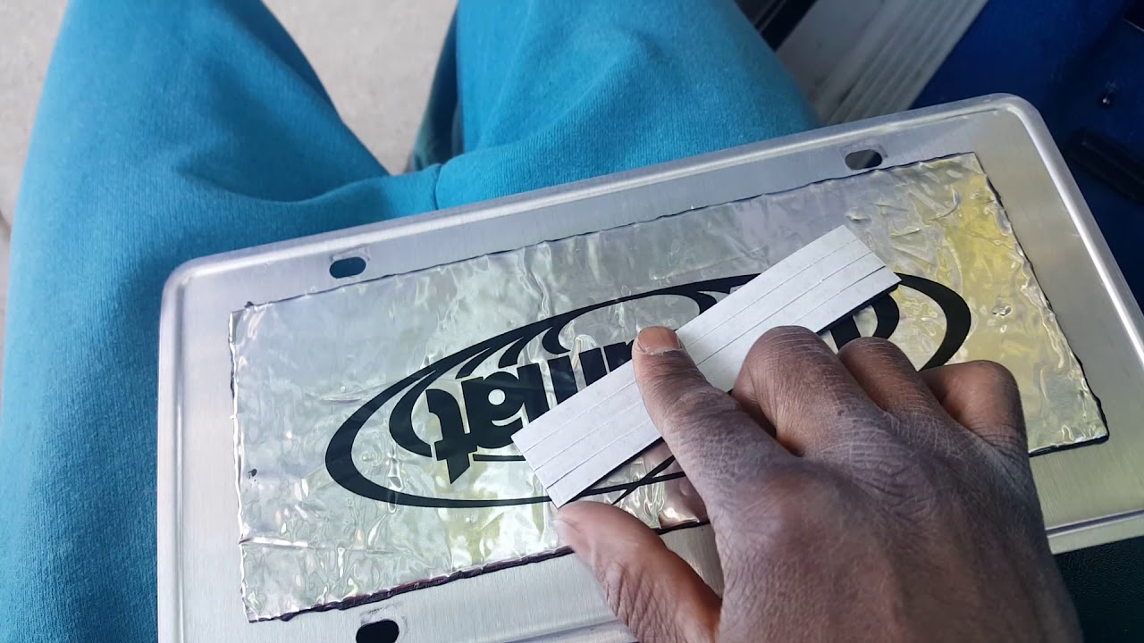 How To Stop License Plate Rattle