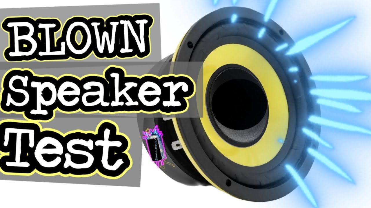 How To Tell If Speaker Is Blown In Car How To Tell If A Speaker Is Blown - YouTube