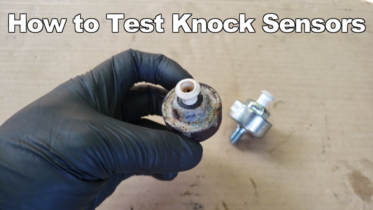 How To Tell If Your Knock Sensor Is Bad How to Test A Good and A Bad Knock Sensor - YouTube