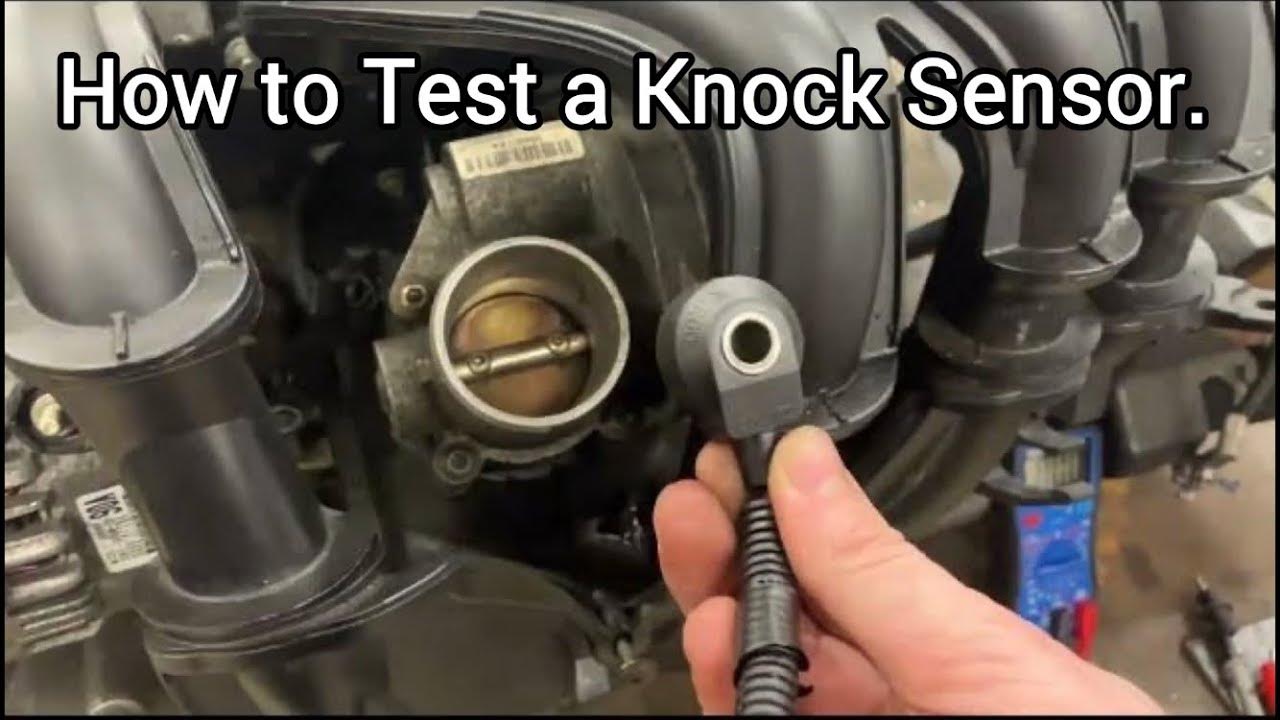 How To Test A Knock Sensor How to Test a Knock Sensor. - YouTube