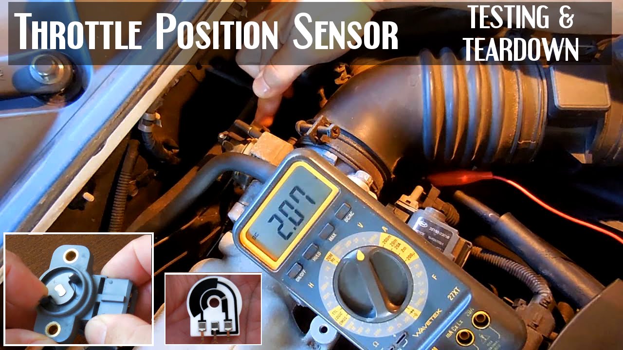 How To Test Tps Sensor With Multimeter How To Test A Throttle Position Sensor (TPS) - YouTube